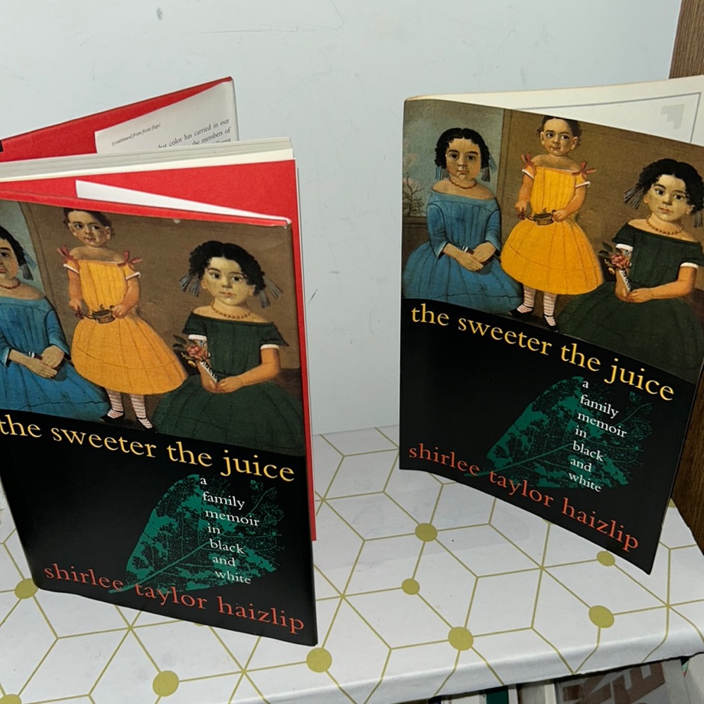 Signed copy of the Sweeter the Juice